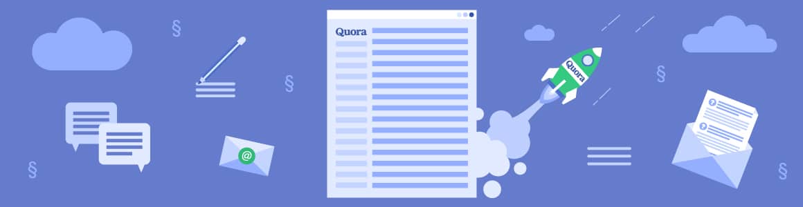 Quora — Answering Legal Questions social media marketing for law firms 