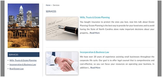 Best Attorney Websites List Their Services law firm websites