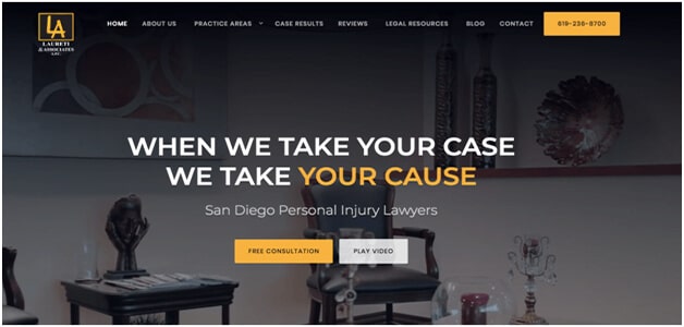 Best Law Websites Include Call-to-Action