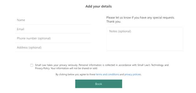 The Best Law Websites Have Optimized Contact Forms